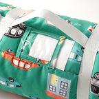 Bunnikins & Clover Toddler Nap Mat with Removable Pillow, Nap Mats for Preschool, Easy Clean Toddler Nap Pad for Kindergarten, Kids Sleeping Bag for Travel Camping