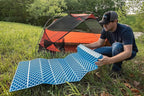ALPS Mountaineering Foldable Foam Mat – Lightweight Portable Sleeping Pad with Tri-Fold Design, Cushioned Comfort & Compact Pack Size for Camping, Hiking, Backpacking & Outdoor Adventures