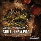Napoleon Cast Iron Reversible Griddle - Fits All TravelQ 285 Series Portable Grills, Non-Stick, Carry Handle