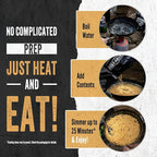 Ready Hour 2-Week Emergency Food Supply (114 Servings), Emergency Storage, Freeze-Dried Kit Meal Entrées, Real Non-Perishable Meals, 25-Year Shelf Life Food, Portable Flood-Safe Container