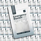 Altland 4 Pack of Emergency Blankets - Heat Reflective Blankets for Winter Survival Kits, Disaster Preparedness, Cold Weather Camping, and Homeless Care Packages