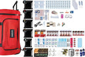 Quake Kits Extensively Prepared 4-Person Emergency Survival Kit | 7-Day Family Bug Out Bag with Food, Water & First Aid | Go-Bag for Earthquakes, Hurricanes & Disasters