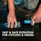 HydraPak Breakaway+ Filter Cap - Water Filtration Accessory - Fast Flow - Fits Bike and Sport Squeeze Bottles, Perfect for Cycling, Outdoor Activities, Travel and Emergency Preparedness