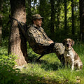 Outdoors Low Down Hunting Tree Seat,Adjustable Height,Camping Chair Turkey Hunting Chair Hunting Hammock Chair Portable and Light Weight Camping Stool on Tree