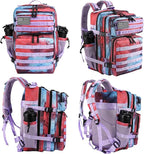 LHI Military Tactical Backpack for Men and Women 45L Army 3 Days Assault Pack Bag Large Rucksack with Molle System
