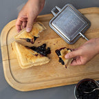 Coghlan's Aluminum Camp Cooker, Lightweight & Durable Non-Stick Ceramic Interior, for Sandwiches, Pies, & Desserts, Great for Camping, BBQs, Campfires, Campfire Cooking