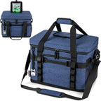 OPUX Cooler Bag, 48/60 Cans Insulated Soft Collapsible Portable Cooler, Soft Sided Leakproof Cooler for Beach Camping with Shoulder Strap, Ice Chest for Travel Road Trip Picnic