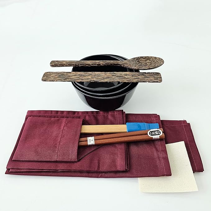 Still Sitting Oryoki Bowl Set (Burgundy)