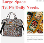Lunch Bags for Women, Lunch Box for Women Insulated Lunch Bag, Leakproof Lunch Tote Bags for Work with Adjustable Strap Reusable Cooler Tote Bag for Picnic,Camping, 8 Ice Packs