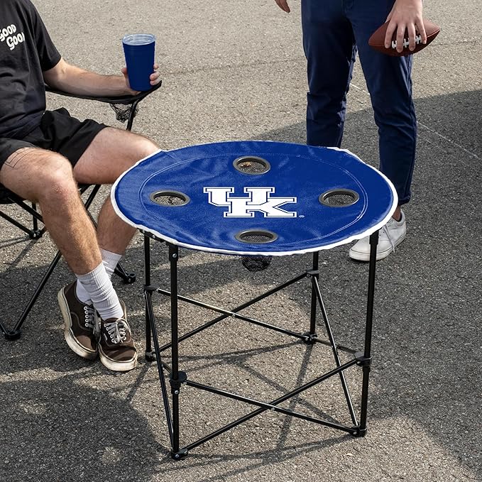 Logo Brands Officially Licensed NCAA Unisex Round Table, One Size, Team Color