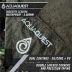 AquaQuest Guide Tarp – Ultralight Waterproof (5,000 mm) Seam-Taped 40D Ripstop Rain Fly for Backpacking, Stealth Camping & Thru-Hiking