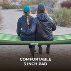 Teton Outfitter Canvas Camping Pad, Comfort Infused Sleeping Pad, Glamping Level Comfort with a Cloud Like Mattress, Perfect with Outfitter Camp Cots