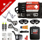 Uncharted Supply Co. The SEVENTY2® Pro 2-Person Survival System – 72 Hour Emergency Preparedness Kit with 60+ Tools for Home, Car, Camping, and Disaster Readiness – Durable Waterproof Go Bag