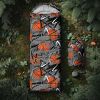 Axolotl Colorful Cats 3 Season Sleeping Bag for Kids, Girls, Teens - Warm and Cool Weather Pet Animal Theme, Waterproof Lightweight for Traveling, Outdoors Camping Equipment
