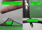 SANSBUG Bug Tent for One Person (Instant Pop up, Strong No-See-um Mesh, Poly Floor)