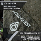 AquaQuest Safari Tarp – Lightweight Waterproof (5,000mm) Seam-Taped Ripstop Rain Fly for Backpacking, Thru-Hiking & Hammock Camping