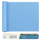 KING MOUNTAIN Canvas Repair Patch 16×60 Inch Self-Adhesive Waterproof Fabric Patch for Sofas, Tents, Furniture,Tote Bags, Car Seats (Blue)