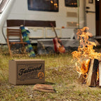 Fatwood Fire Starter Sticks 10lb Box - Indoor or Outdoor 100% All Natural Pine Fire Starters for Campfires, Fireplace, Firepit, Wood Stove, or BBQ Grill - Kindling Wood Firewood Lighter by Pure Garden
