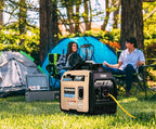 Pulsar PGD40ISCO Ultra Light Quiet 4000W Portable Gas Inverter Generator, white