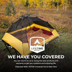TETON Sports Deer Hunter Sleeping Bag, Warm and Comfortable Camping Sleeping Bag, Teton Tough Canvas Shell for Camping, Hunting, and Cold Weather