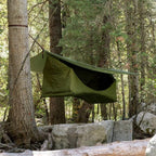 Haven Tents Lay Flat Hammock Tent - Waterproof Camping Hammock with Mosquito Net, Insulated Pad and Rainfly - Haven Tent, Haven XL, Haven Safari