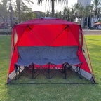 CoverU Sports Tent Pod For 3-4 People - RAIN or Sun Protection – NEW Large Pop Up Climate Canopy Shelter – Soccer, Football, Softball & Other Sporting Events and Parades - Patented and Patents Pending