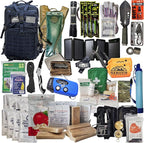 Bug Out Bag - Premium Bugout Backpack Pre-Packed Survival Kit - Ultimate 72 Hour Backpack Survival Kit - Comprehensive Survival Items - Go Bag Emergency