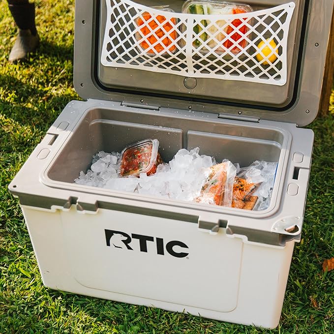 RTIC Ultra-Light 32 Quart Hard Cooler Insulated Portable Ice Chest Box for Drink, Beverage, Beach, Camping, Picnic, Fishing, Boat, Barbecue, 30% Lighter Than Rotomolded Coolers