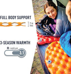 Sea to Summit Ultralight Insulated Backpacking Sleeping Pad, Large (78 x 25 x 2 inches)