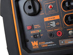 WEN 56225i 2250-Watt Gas Powered Portable Inverter Generator with Fuel Shut-Off, CARB Compliant , Black