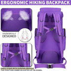 Hiking Backpack for Men 70L/100L Camping Backpack Military Rucksack Molle 3 Days Assault Pack for Climbing | Camping Backpack, 3 Days Assault Pack, for Climbing