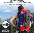 IFORREST Camping Pad with Armrest & Pillow - Self-Inflating Air Mattress, Rollover Protection, Ultra-Comfortable Mat, Lightweight for Tent, Cot, Backpacking(L/XL)