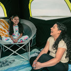 CORE Blackout Instant Cabin Tent | Large Family Pop Up Dark Room Tent with Easy Camp Setup | Included Storage Pockets for Outdoor Camping Accessories