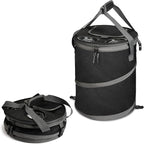 Tirrinia Pop-Up Collapsible Cooler Bag - Insulated, Lightweight with Built-in Cup Holder | Leak-Proof Portable Soft Cooler for Camping, Beach, Picnics, Travel