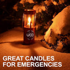 UCO 9+ Hour Candles for Candle Lanterns (3.5 Inch) (9-Hour Citronella, 20-Pack)