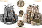 MT Military MOLLE 2 Medium Rucksack, Army Tactical Large Backpack, 3 Days Assault Pack