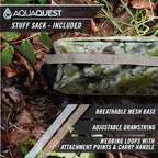 AquaQuest Safari Tarp – Lightweight Waterproof (5,000mm) Seam-Taped Ripstop Rain Fly for Backpacking, Thru-Hiking & Hammock Camping