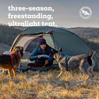 Big Agnes Copper Spur UL Bikepack Tent - Ultralight Backpacking & Cycling Shelter, 3 Season