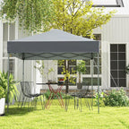 Tangkula 6.6x6.6 Ft Pop Up Canopy, 1 Person Instant Setup Canopy Tent with Center Lock, UPF 50+ Sun Protection, 8 Stakes, 4 Ropes, Portable Outdoor Canopy with Carrying Bag