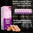 Emergency Food Supply - Milk Purple Sweet Potato Survival Ration - 20 Years Shelf Life - 7 Days