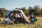 Bushnell Instant Tent | 6 Person / 9 Person / 12 Person Shield Series Instant Tents Cabin Design Perfect for 3 Season Family Camping, Hunting, and Fishing with Fast Setup | Instant Tents, Cabin Design, Family Camping, Hunting, Fishing, Fast Setup