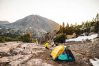 Kelty Far Out Backpacking Tent + Tent Footprint Package, 2 or 3 Person Capacity, Backpacking Starter Kit and Camping Shelter, Stuff Sack Included