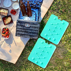 GURIN Reusable Ice Packs for Lunch Box/Coolers, Bag, or Backpack Coolers - Cold Up to 8-12 Hours Long Lasting for Camping Picnic, Outdoor Activities, Food Delivery