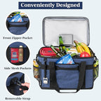 OPUX Cooler Bag, 48/60 Cans Insulated Soft Collapsible Portable Cooler, Soft Sided Leakproof Cooler for Beach Camping with Shoulder Strap, Ice Chest for Travel Road Trip Picnic
