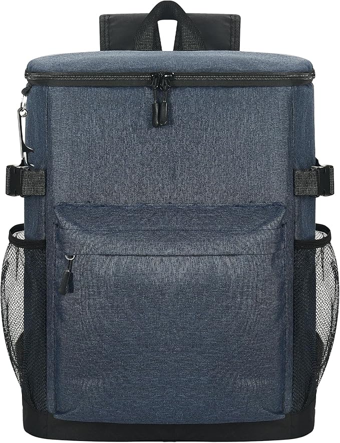 Cooler Backpack 33/40 Cans Coolers Insulated Leak Proof for Men & Women, Waterproof Soft Sided Lunch Camping Beach Travel Ice Chest Bag Hiking Picnic Backpack