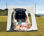 Car Tent for Camping 4-6 Person Universal SUV Van Tailgate Waterproof UPF 50 + Include Seperate Screen Tent