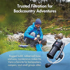 Katadyn Vario Water Filter, Dual Technology Microfilter for Personal or Small Group Camping, Backpacking or Emergency Preparedness