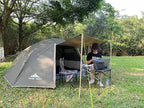 ThreeBears 4-Person Backpacking Tent Shelter, 3000mm Waterproof, Easy Setup, Spacious for Family Outdoor Adventures, Hiking, and Camping Trips