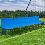 Yaheetech Foldable Sideline Bench 600D Oxford Double Layer Fabric