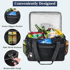 OPUX Cooler Bag, 48/60 Cans Insulated Soft Collapsible Portable Cooler, Soft Sided Leakproof Cooler for Beach Camping with Shoulder Strap, Ice Chest for Travel Road Trip Picnic
